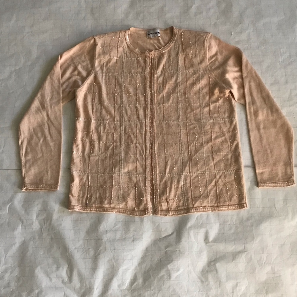 Alfred Dunner Sweater with sequins & beads.